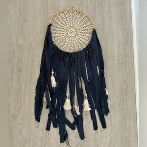 Navy and Cream Dreamcatcher